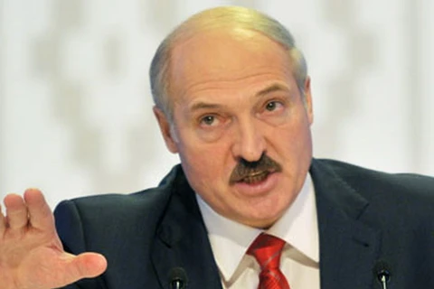 Tổng thống Belarus Alexander Lukashenko. (Nguồn: AFP)
