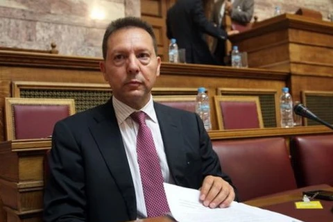 Bộ trưởng Tài chính Hy Lạp Yannis Stournaras. (Nguồn: CNN)