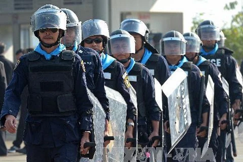 Cảnh sát Thái Lan. (Ảnh: AFP/TTXVN)