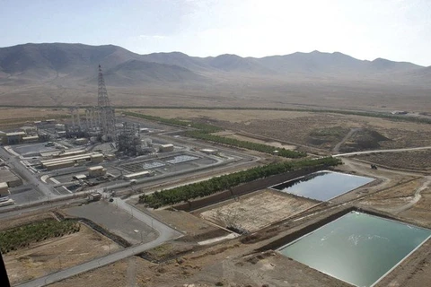 Toàn cảnh nhà máy hạt nhân nước nặng Arak của Iran. (Nguồn: AFP/TTXVN)