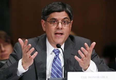 Bộ trưởng Tài chính Mỹ Jack Lew. (Nguồn: Reuters) 