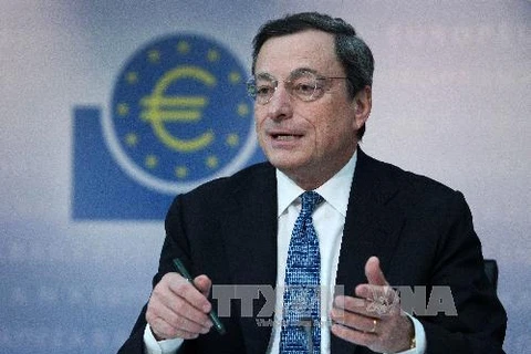 Chủ tịch ECB Mario Draghi. (Ảnh: AFP/TTXVN)
