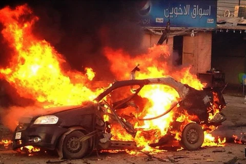 Một vụ nổ bom ở Iraq. (Ảnh: AFP/TTXVN)