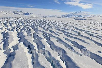 Cảnh Vịnh Terra Nova ở Nam Cực. (Ảnh: Yonhap/TTXVN)