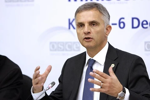 Chủ tịch OSCE Didier Burkhalter. (Nguồn: OSCE)