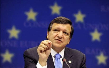 Chủ tịch Ủy ban châu Âu (EC) José Manuel Barroso. (Nguồn: Bloomberg)
