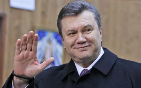 Tổng thống bị phế truất Ukraine Viktor Yanukovych. (Nguồn: AP)