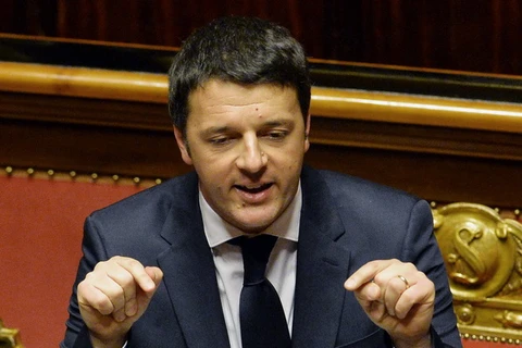 Thủ tướng Matteo Renzi. (Ảnh: AFP/TTXVN)