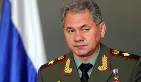 Bộ trưởng Quốc phòng Nga Sergei Shoigu. (Nguồn: Reuters)