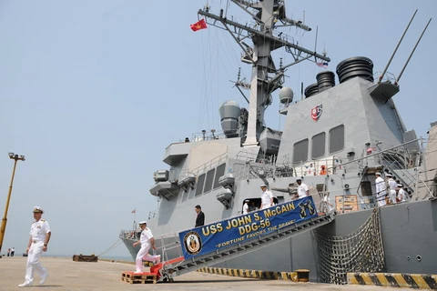 Việt Nam-Hoa Kỳ bắt đầu hoạt động trao đổi hải quân