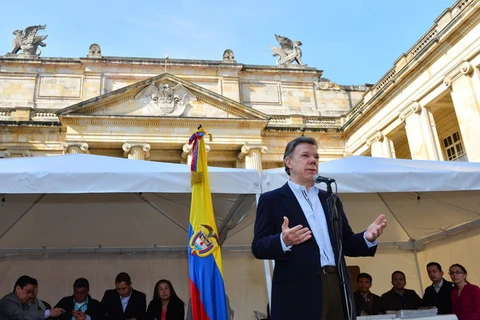 Tổng thống Colombia công bố cương lĩnh tái tranh cử