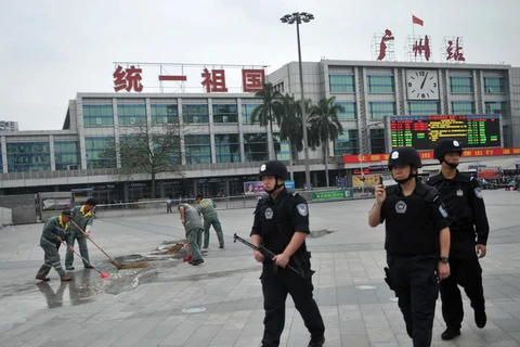 Chính phủ Trung Quốc nâng cấp độ chống khủng bố