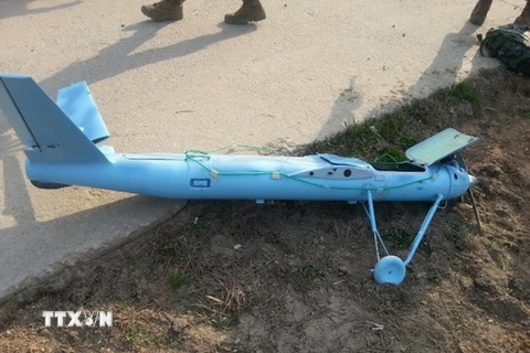 Hàn Quốc lại phát hiện thêm một chiếc UAV gặp nạn