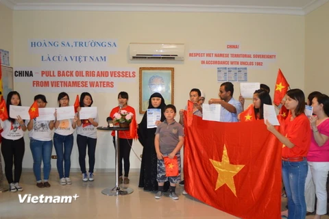 Cộng đồng người Việt tại Ai Cập hướng về biển đảo quê hương