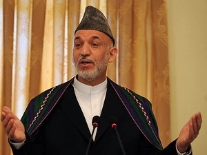 Tổng thống Afghanistan Hamid Karzai. (Ảnh: AFP/TTXVN)