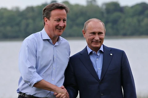 Tổng thống Nga, Thủ tướng Anh hội đàm trực tiếp về Ukraine