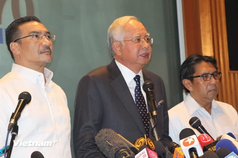 Thủ tướng Malaysia tái khẳng định cam kết tìm máy bay mất tích 