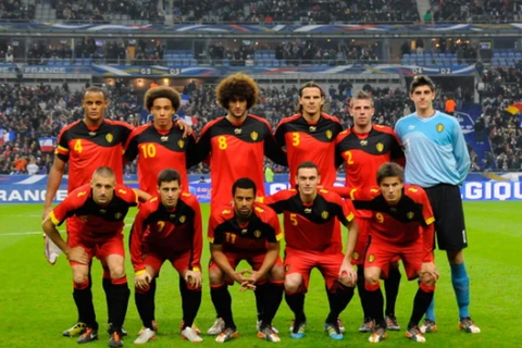 Đội tuyển Bỉ. (Nguồn: hamrofootball.com)