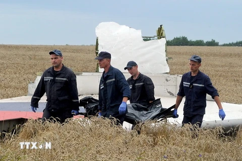 Australia phái 50 cảnh sát đến Ukraine bảo vệ nơi máy bay rơi