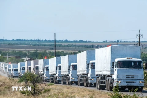 Nga và Ukraine nhất trí bắt đầu kiểm tra đoàn xe viện trợ