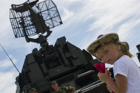 [Photo] Ấn tượng triển lãm vũ khí với công nghệ tiên tiến tại Nga