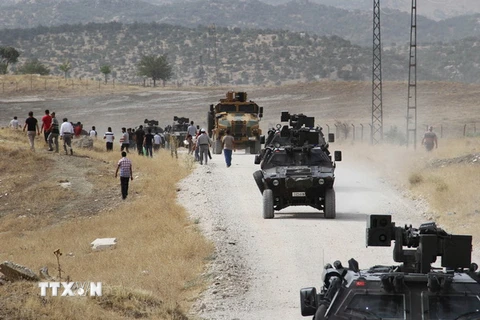 Đụng độ giữa lực lượng an ninh với người Kurd tại Thổ Nhĩ Kỳ