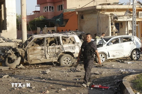 Đánh bom tại thủ đô của Iraq làm gần 30 người thương vong
