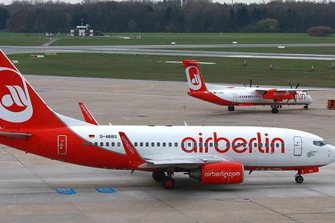 Hãng hàng không Air Berlin đấu giá chỗ ngồi hạng thương gia