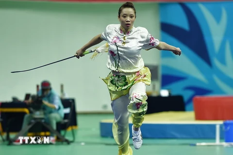 Wushu giành huy chương vàng đầu tiên cho Việt Nam tại ASIAD