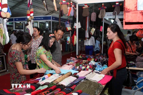Đậm sắc màu truyền thống tại Liên hoan du lịch làng nghề Hà Nội