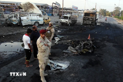 Iraq: Đánh bom liều chết tại trạm kiểm soát, 18 người tử vong
