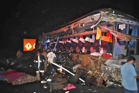 Brazil: Xe tải va quệt xe buýt chở học sinh, 11 người thiệt mạng