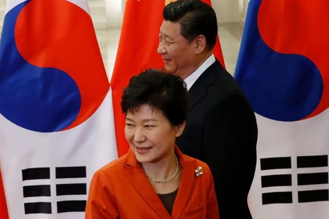 Lãnh đạo Trung-Hàn cam kết tăng cường hợp tác song phương