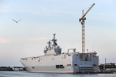 Nga sẵn sàng nhận tiền đền bù của Pháp về vụ tàu Mistral
