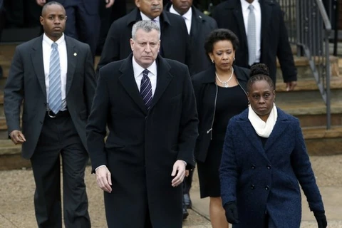 Thị trưởng New York kêu gọi hòa giải giữa cảnh sát và người dân