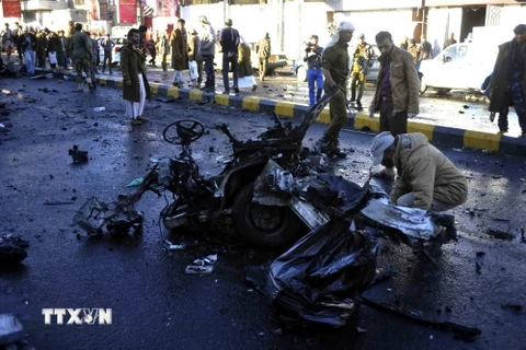 Yemen bắt 6 nghi can trong vụ đánh bom học viện cảnh sát