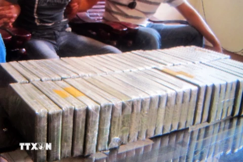 Công an Cao Bằng bắt đối tượng vận chuyển 156 bánh heroin