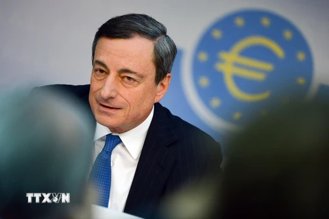 ECB tiến đến mục tiêu mua 60 tỷ euro trái phiếu trong tháng Ba