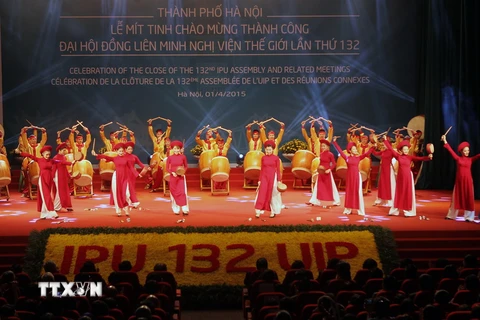 Thư cảm ơn Việt Nam của Ban Tổ chức Đại hội đồng IPU-132