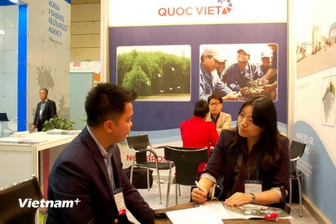 Doanh nghiệp Việt Nam tham gia Hội chợ Thủy sản quốc tế Seoul