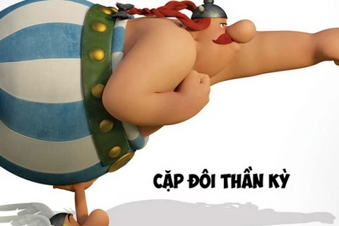 Phim hoạt hình ăn khách nhất Pháp "Asterix" chiếu dịp lễ 30/4