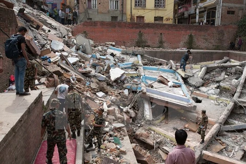 Thủy quân lục chiến Mỹ sang Nepal hỗ trợ khắc phục hậu quả động đất
