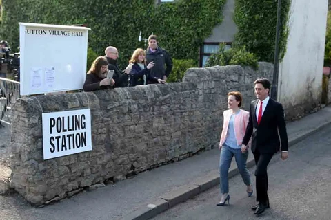 Cử tri nước Anh bắt đầu đi bỏ phiếu trong cuộc tổng tuyển cử