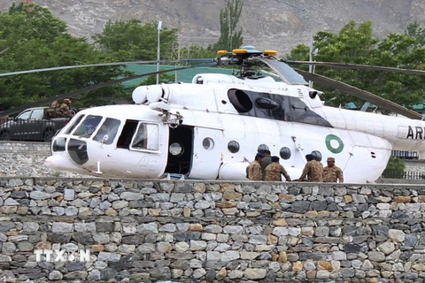 Vụ rơi trực thăng ở Pakistan: Nguyên nhân có thể do lỗi kỹ thuật