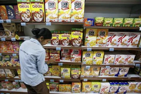 Một siêu thị ở Mumbai, Ấn Độ. (Nguồn: Reuters) 