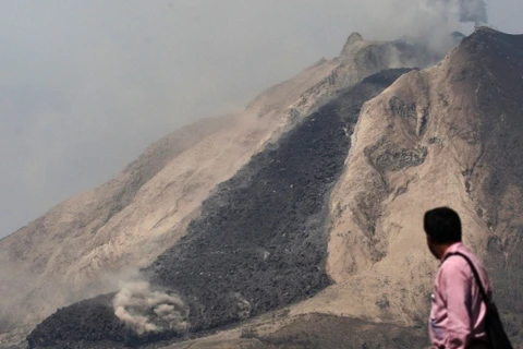 Núi lửa Sinabung. (Nguồn: AP)
