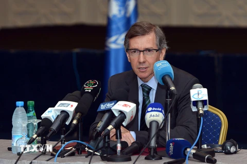 Đặc phái viên của Tổng thư ký Liên hợp quốc về Libya Bernardino Leon. (Nguồn: AFP/TTXVN)