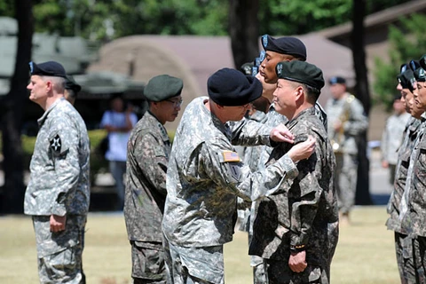 Buổi lễ được tổ chức tại Căn cứ Red Cloud. (Nguồn: military.com)
