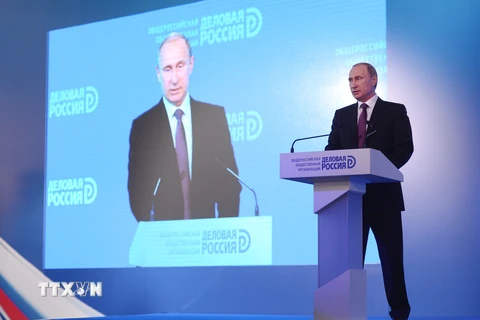 Tổng thống Vladimir Putin. (Nguồn: AFP/TTXVN)