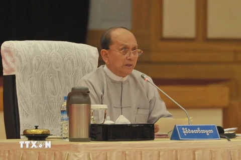 Tổng thống Myanmar U Thein Sein. (Nguồn: AFP/TTXVN)